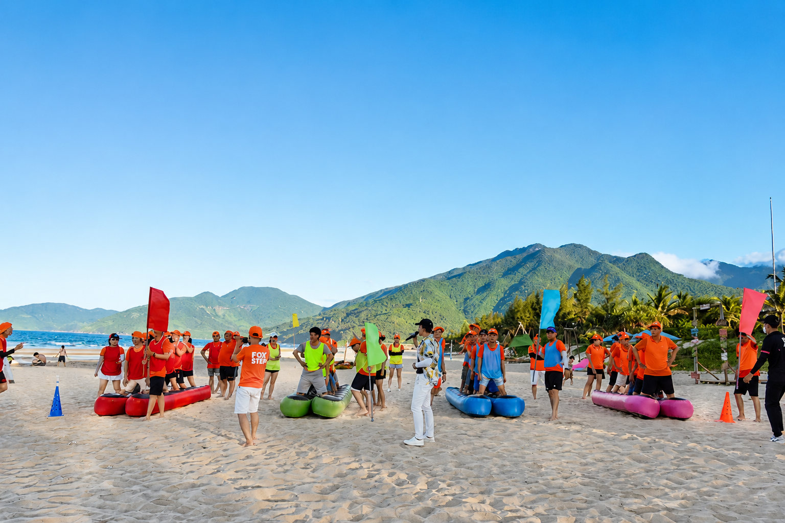 Team Building tại Hồ Hòa Trung