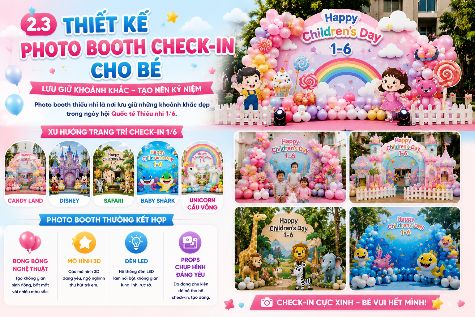 mẫu trang trí quốc tế thiếu nhi 2026