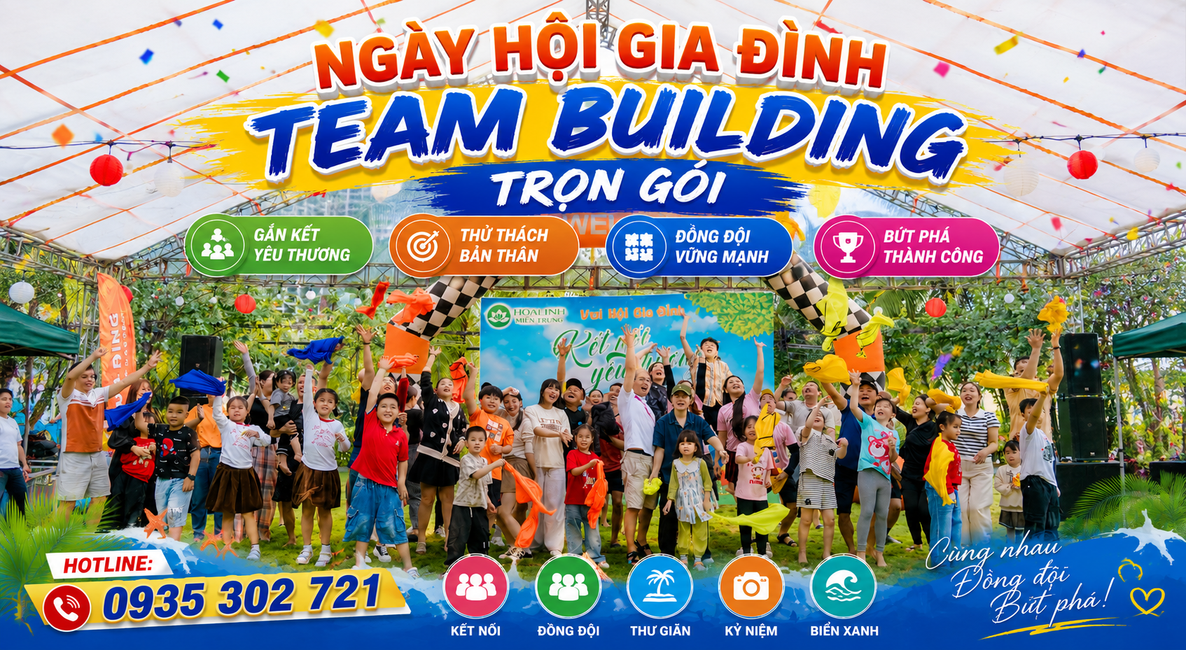 Chi Phí Tổ Chức Ngày Hội Gia Đình Team Building Trọn Gói
