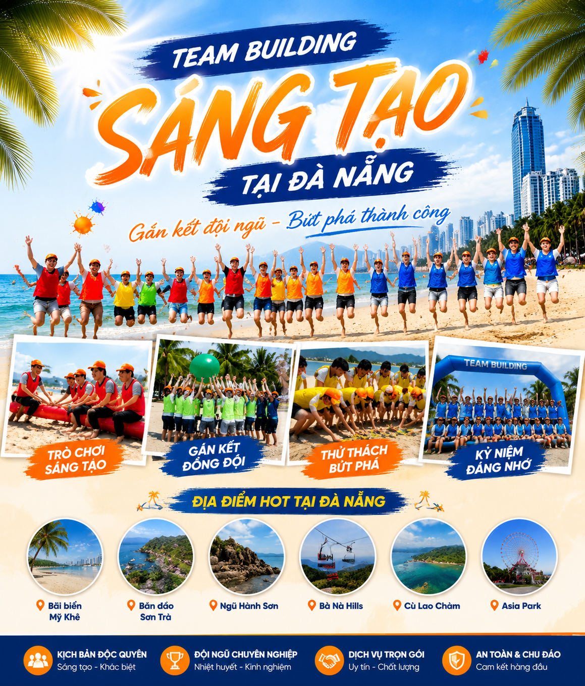 #(Tổ Chức) Team Building Đà Nẵng Chuyên Nghiệp | HAVA Entertainment