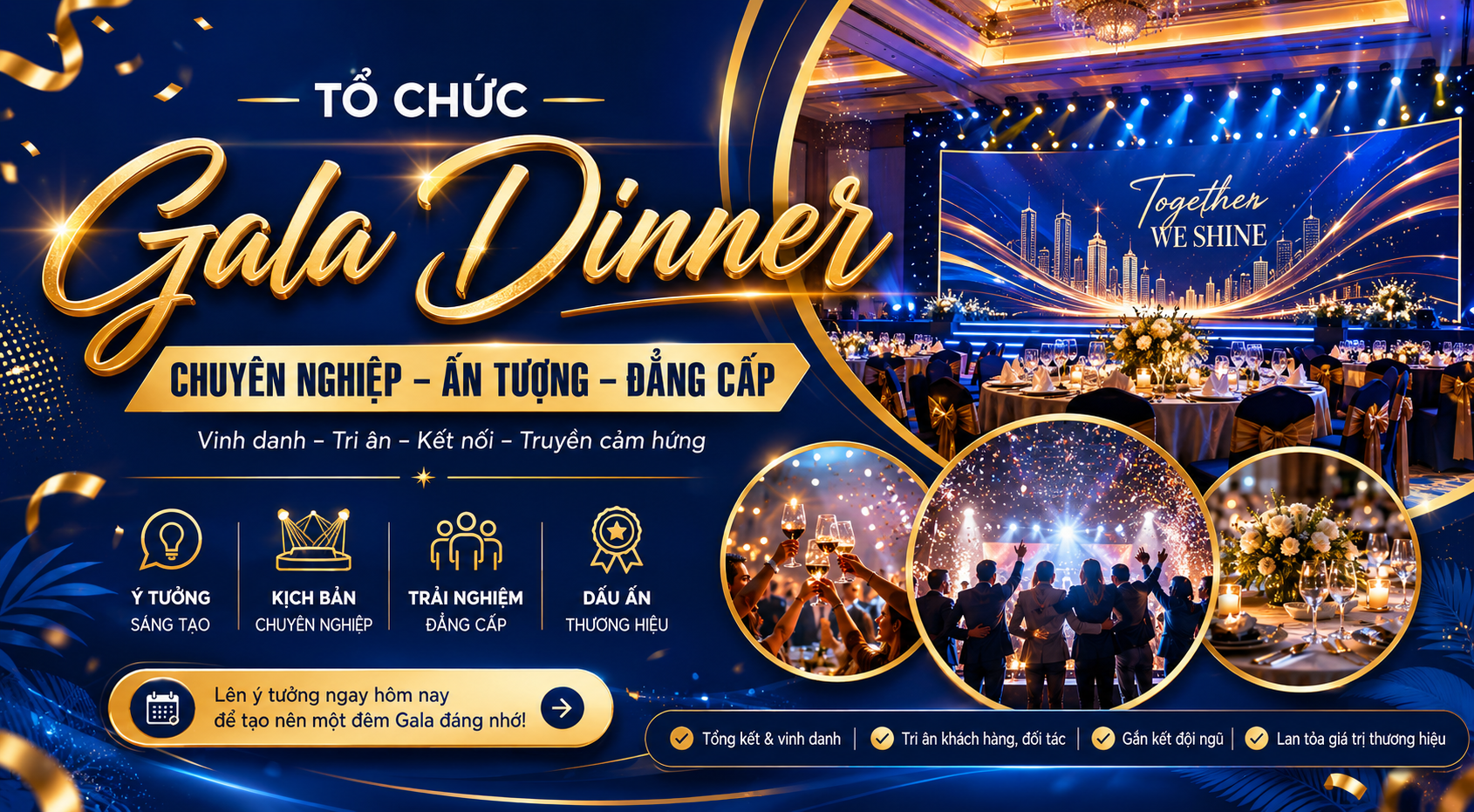 Gala Dinner là gì? Ý nghĩa, quy trình tổ chức [Gala Dinner] chuyên nghiệp từ A-Z