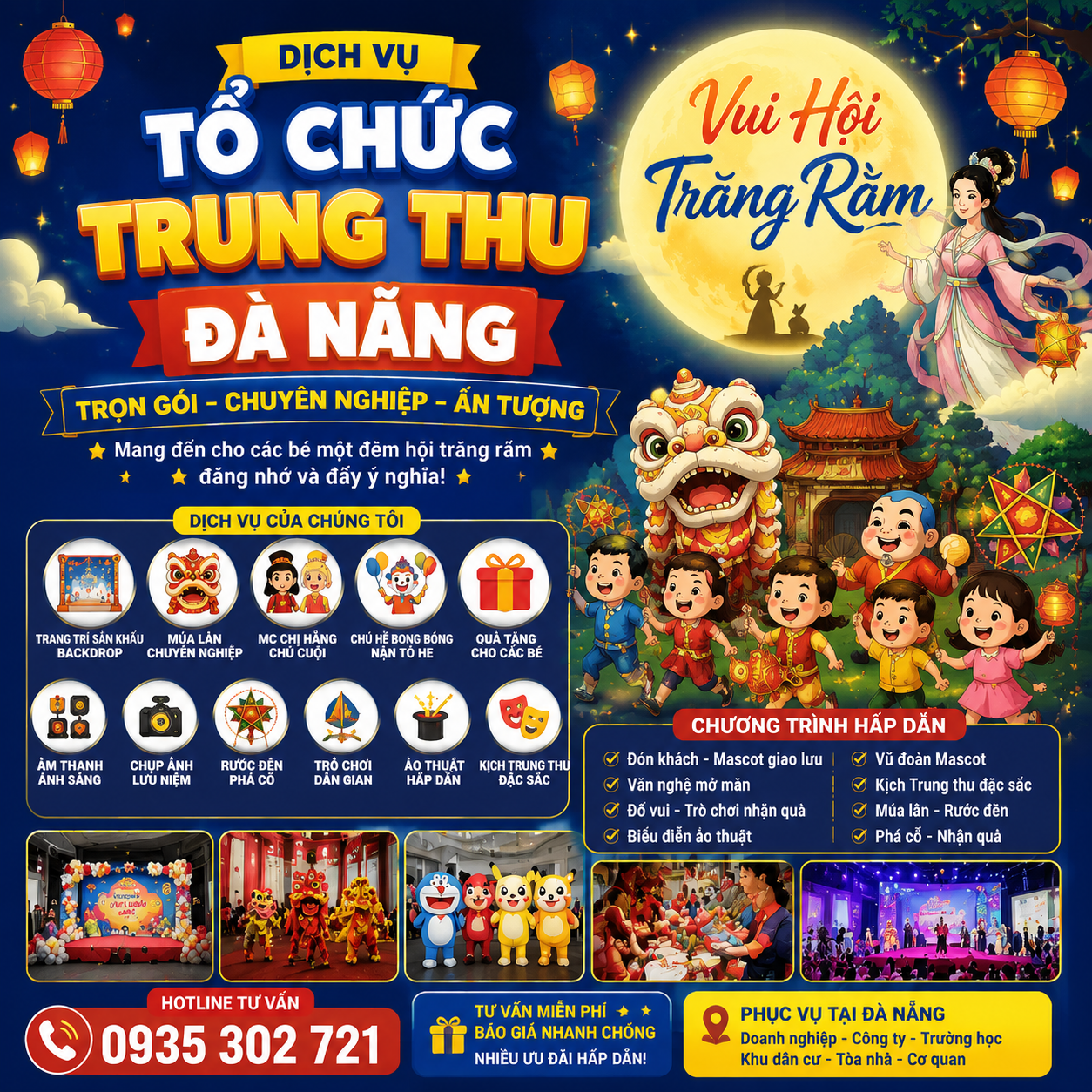 #Tổ Chức Trung Thu Đà Nẵng [Trọn Gói]