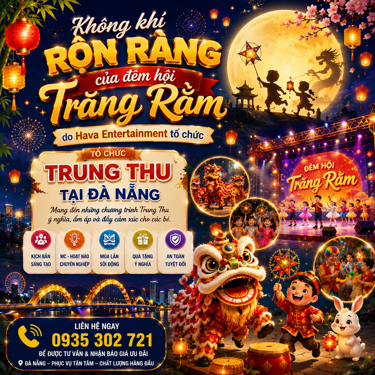 [Tổ Chức] Trung Thu Tại Đà Nẵng Trọn Gói